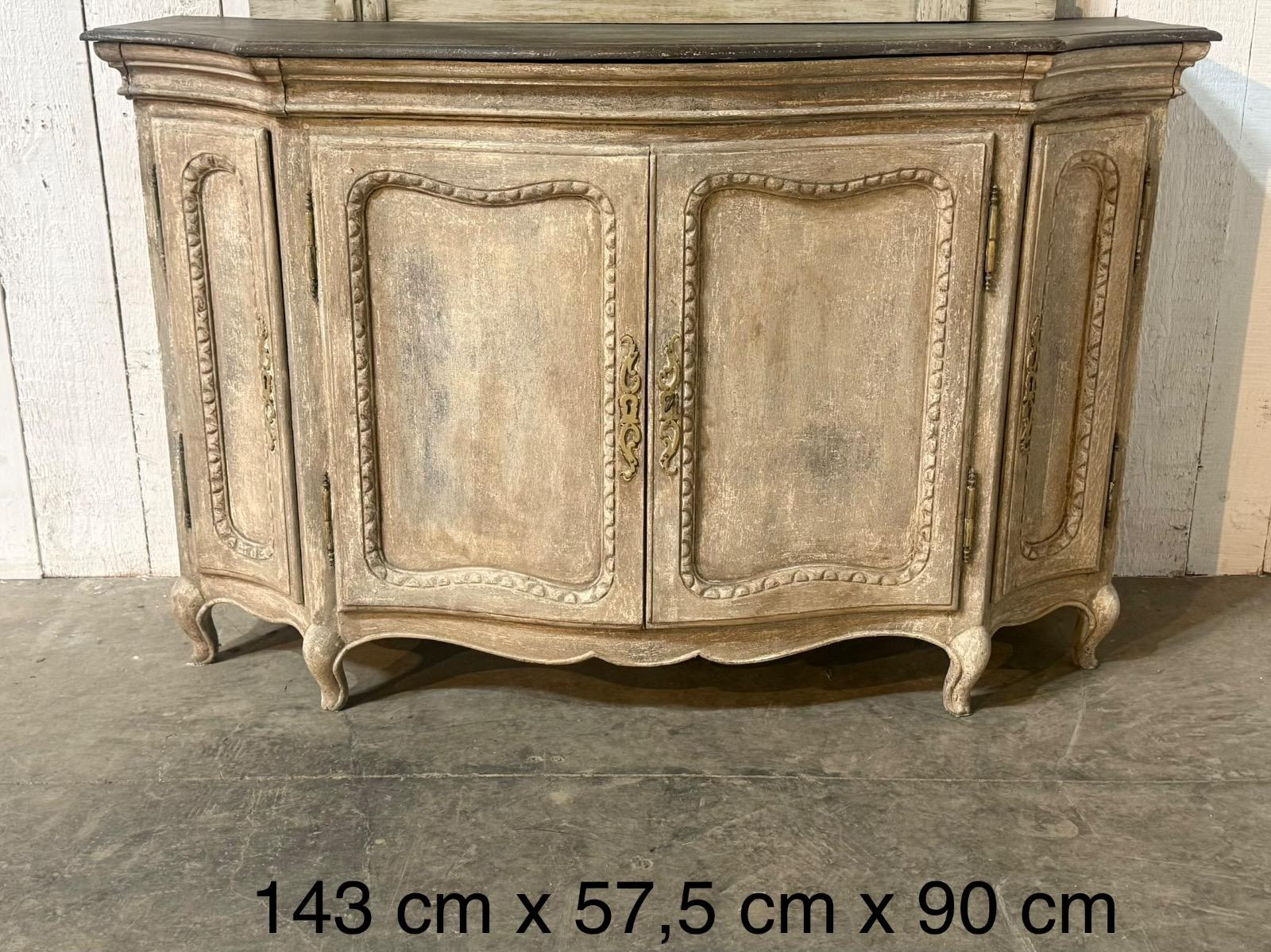 Antique painted cabinet 