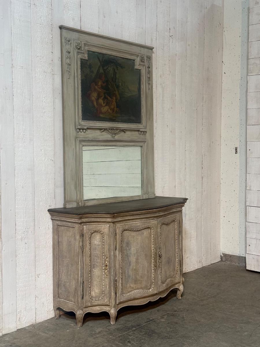 Antique painted cabinet 