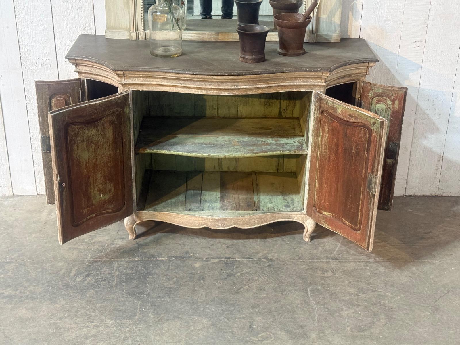 Antique painted cabinet 