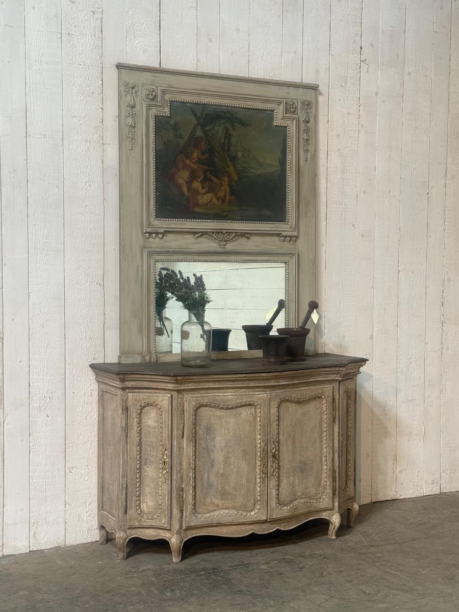 Antique painted cabinet 