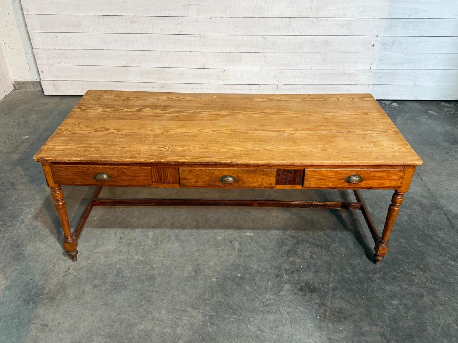 Community table with 6 drawers