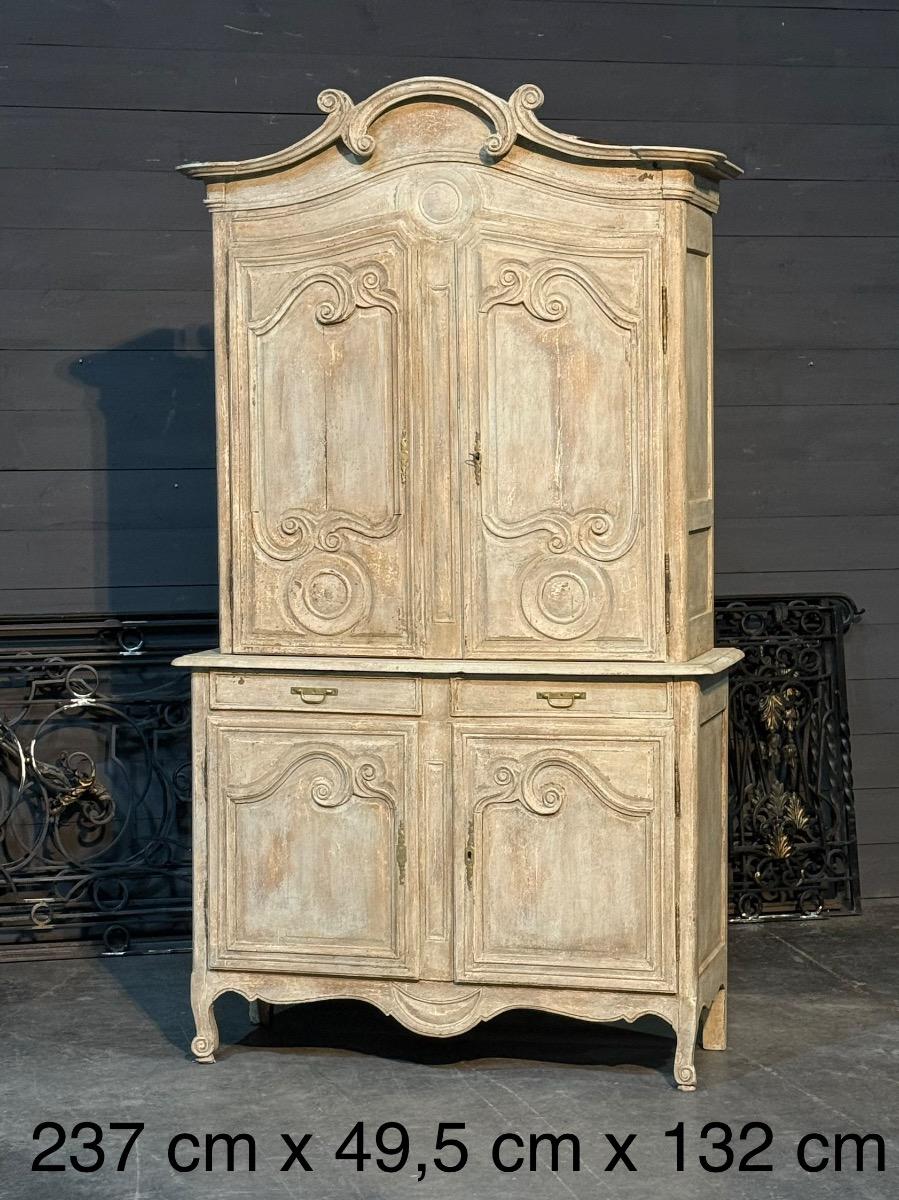French painted deux-corps 