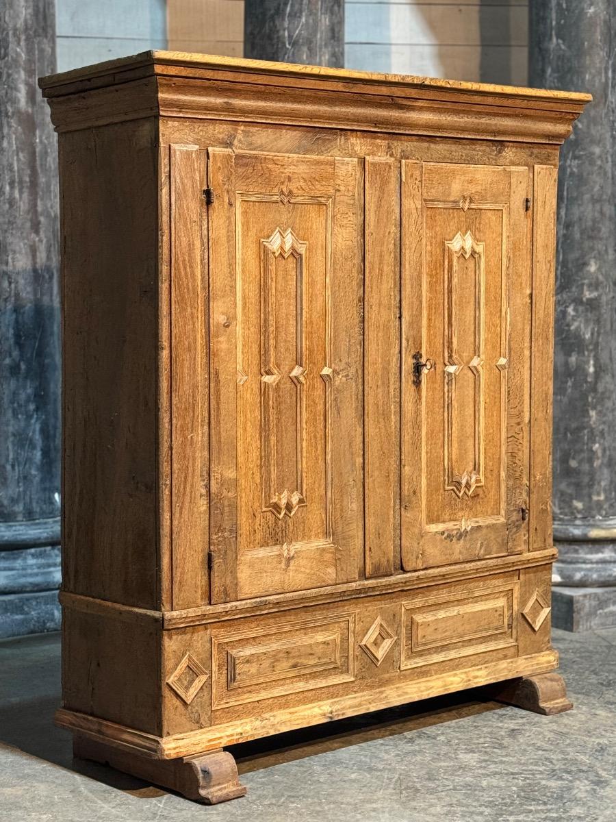 17 th century antique armoire 