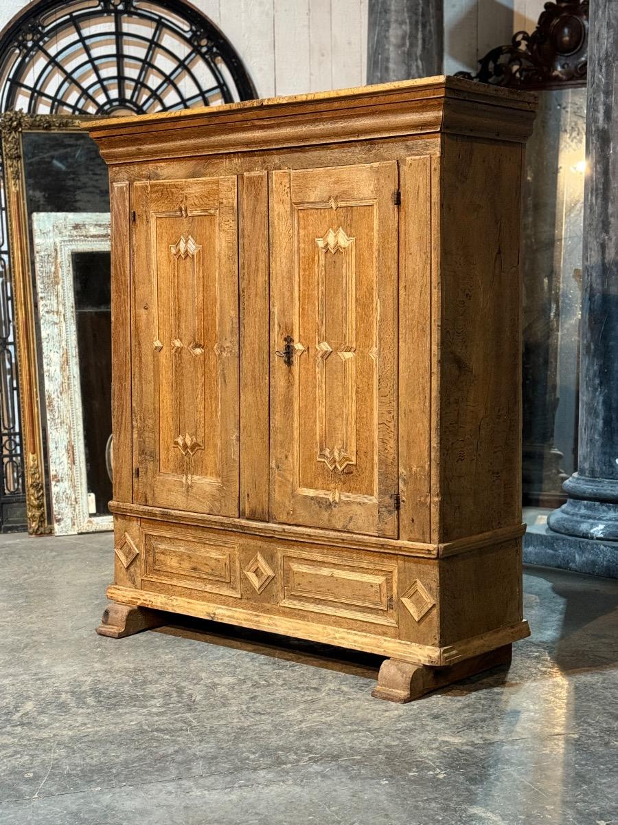 17 th century antique armoire 