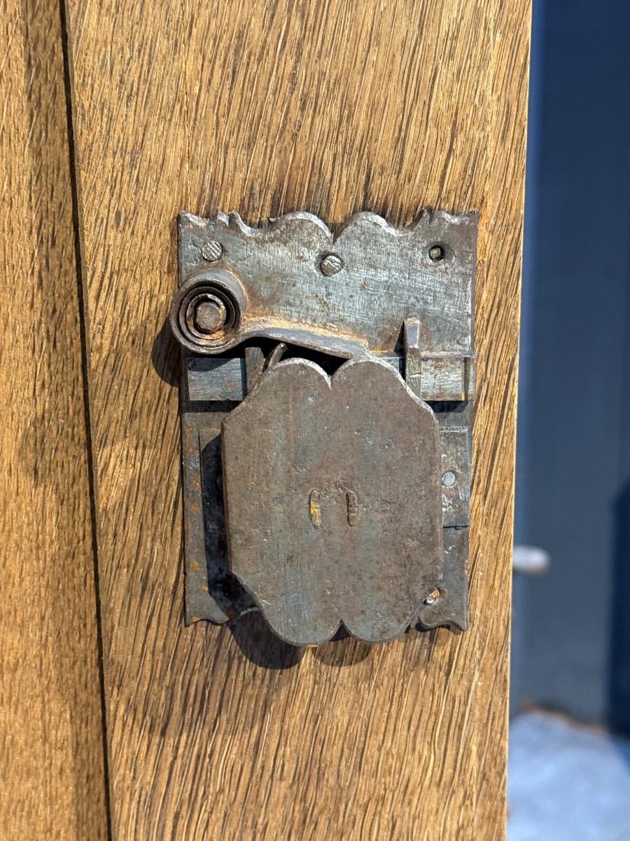 18th Century bleached oak Louis XIV Armoire
