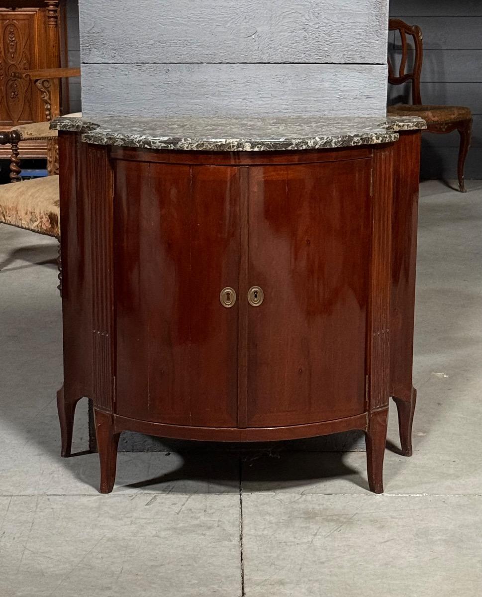 18th century french mahogany cabinet