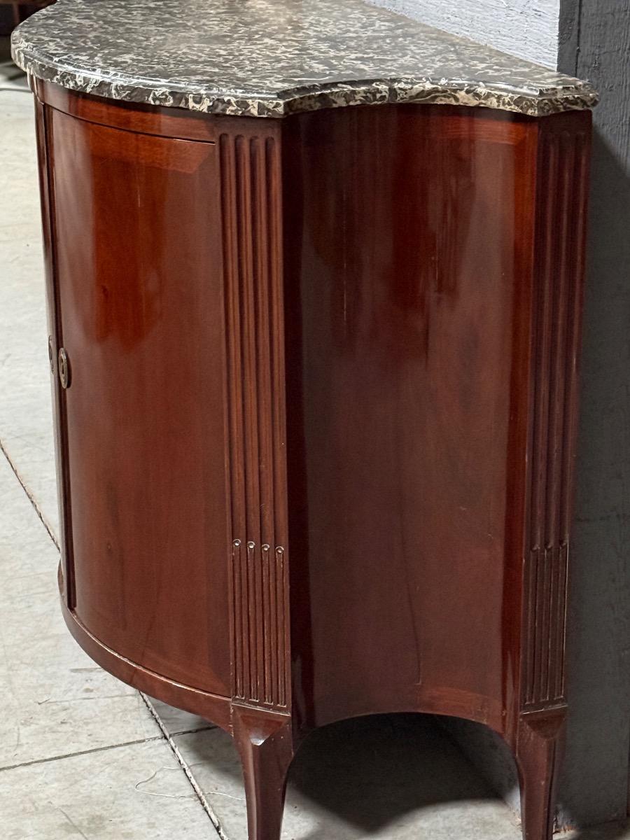18th century french mahogany cabinet