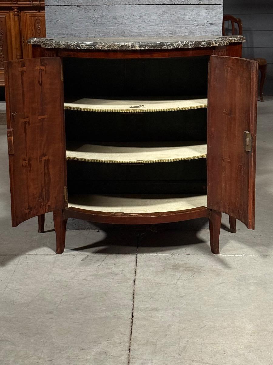 18th century french mahogany cabinet