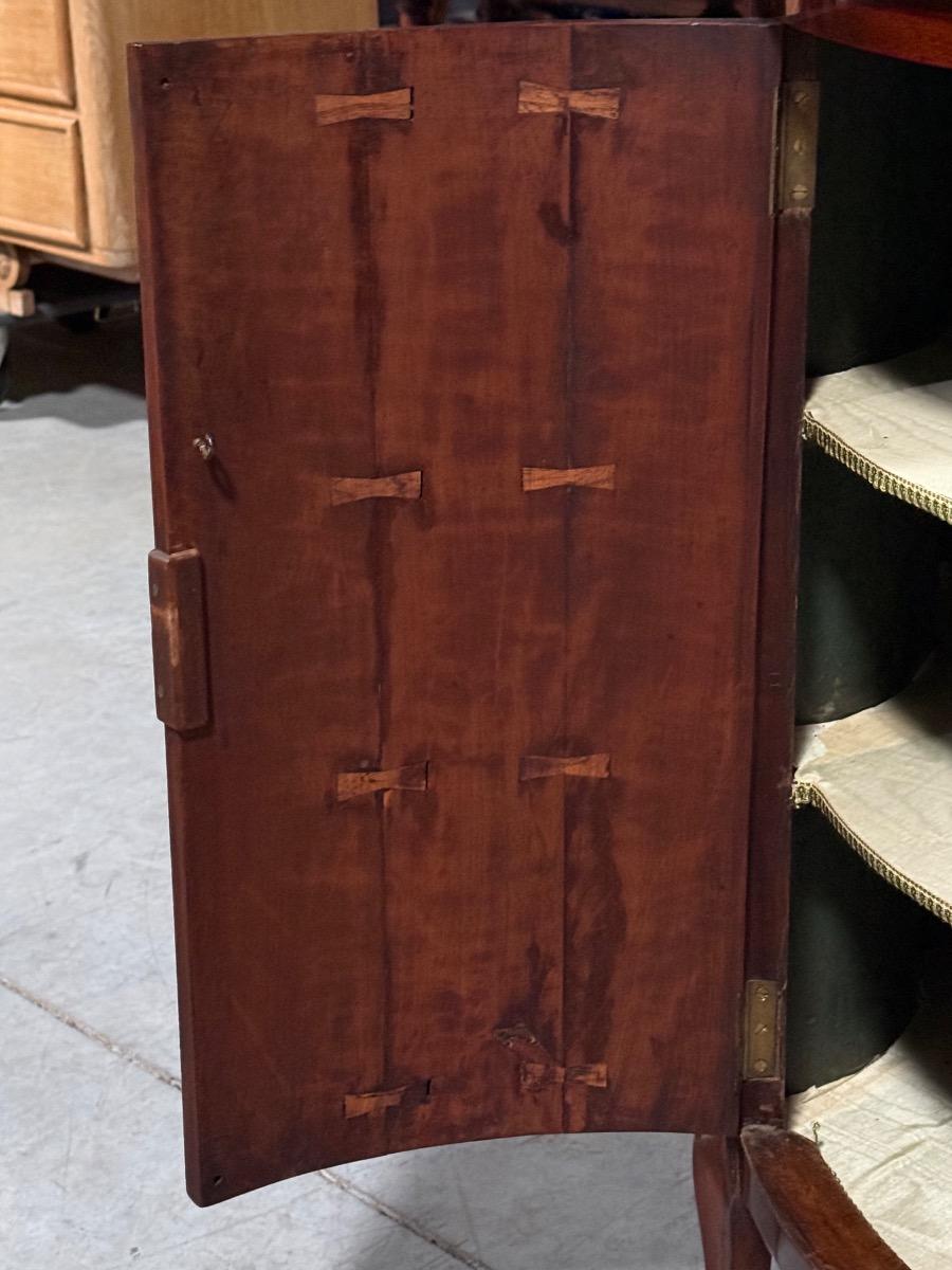 18th century french mahogany cabinet