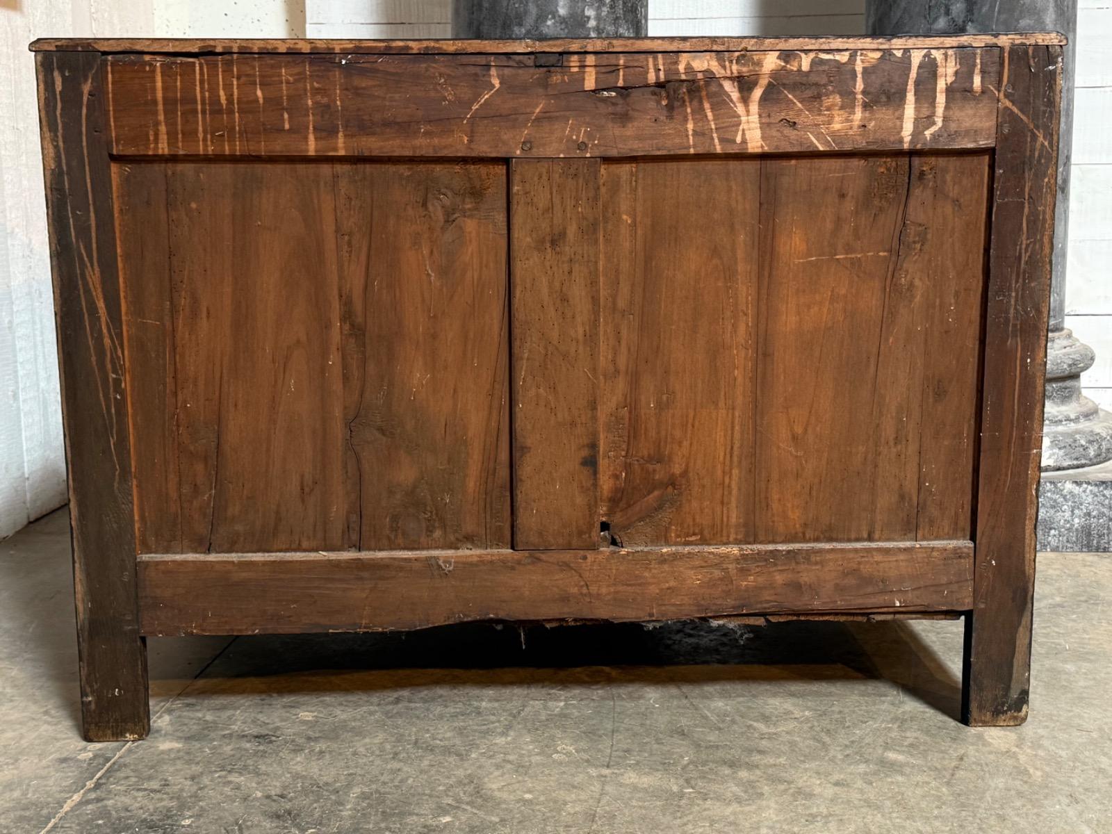 18th Century painted chest of drawers 