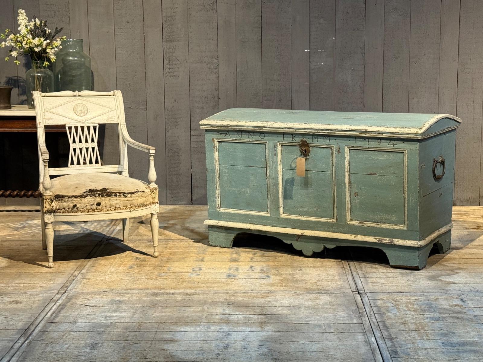 18th Century Swedish Trunk