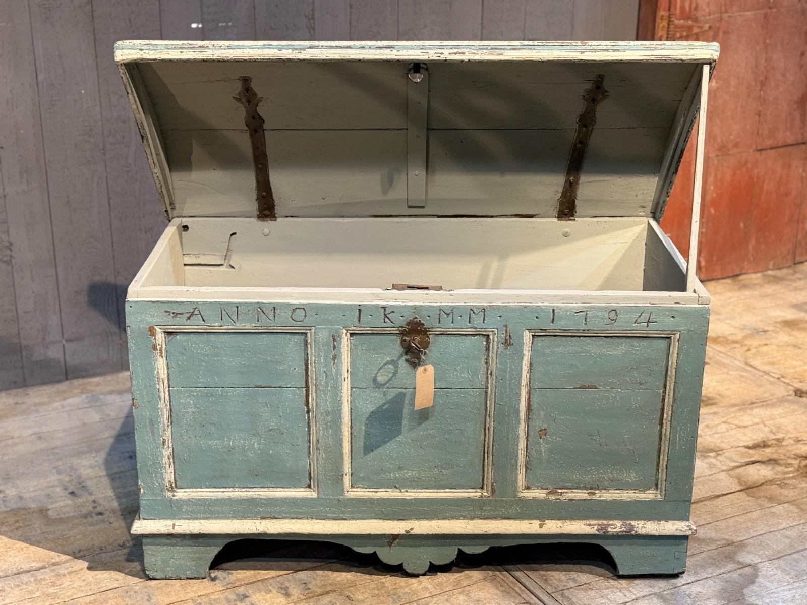 18th Century Swedish Trunk