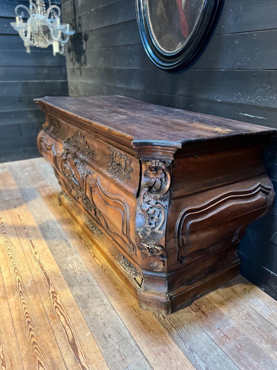 18th century walnut altar 