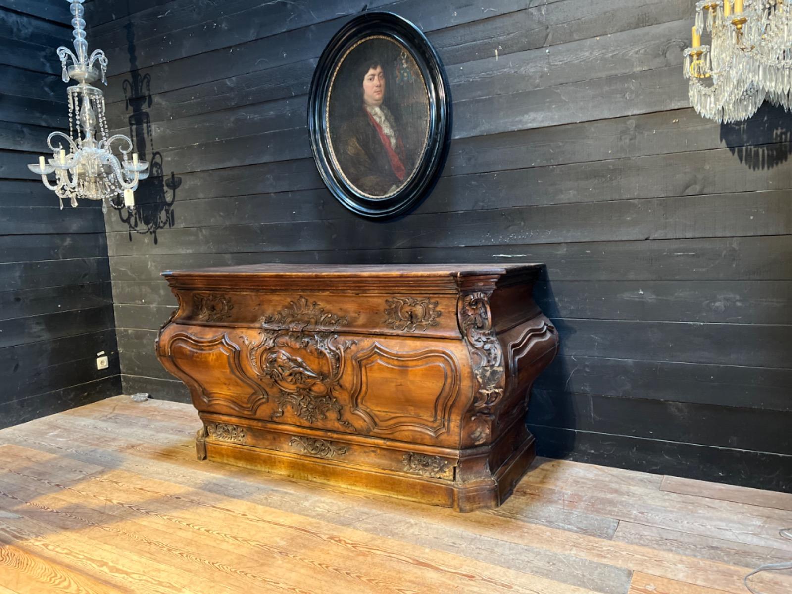 18th century walnut altar 