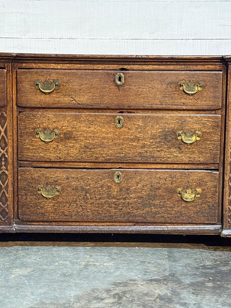 18th english oak dresser
