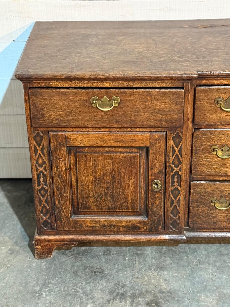 18th english oak dresser