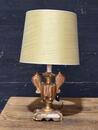 18th gilt wood urn table lamp