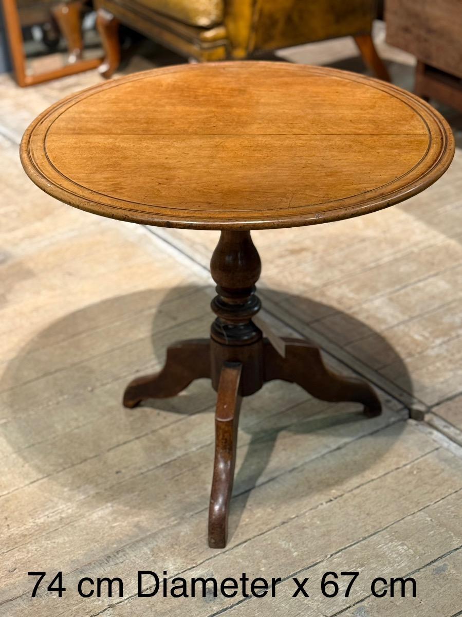 19th Century Till top table 