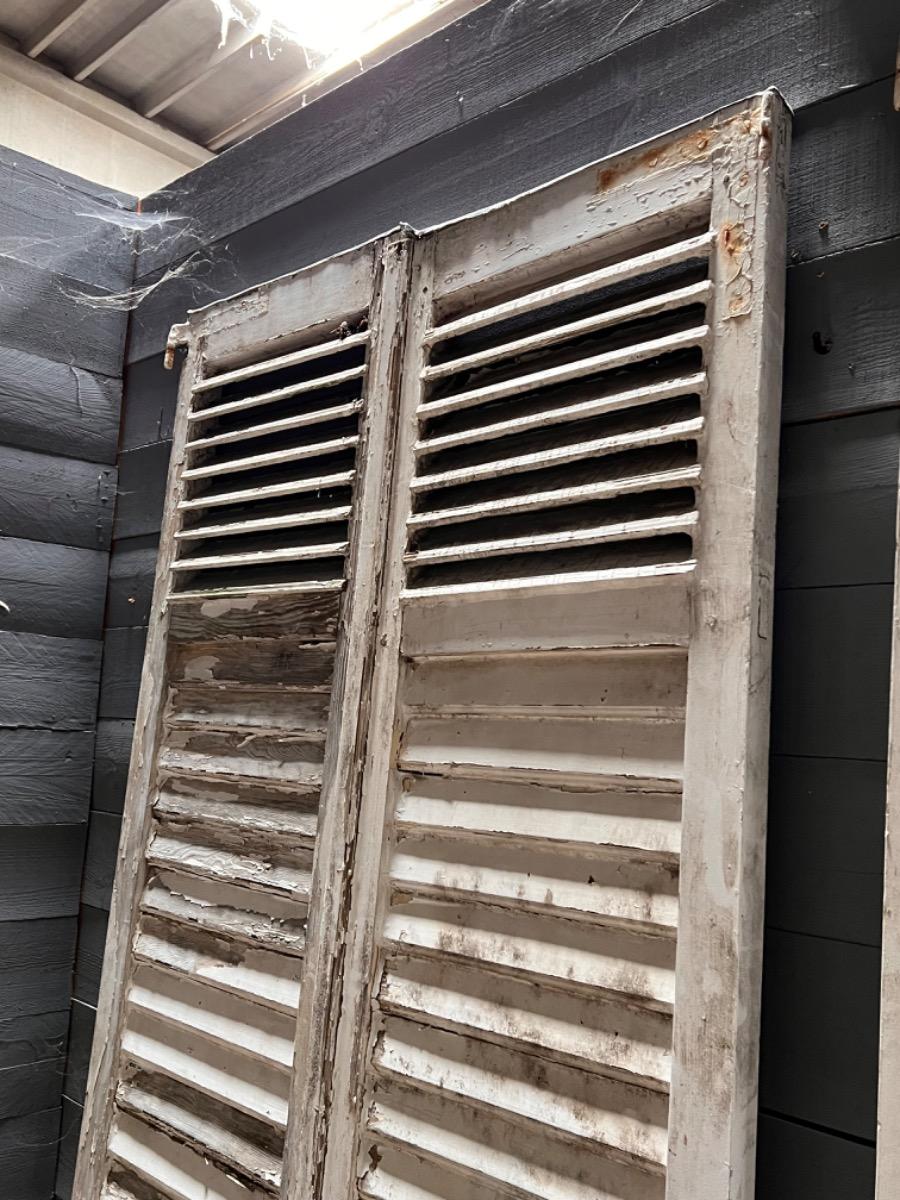 3 pair of antiques shutters 