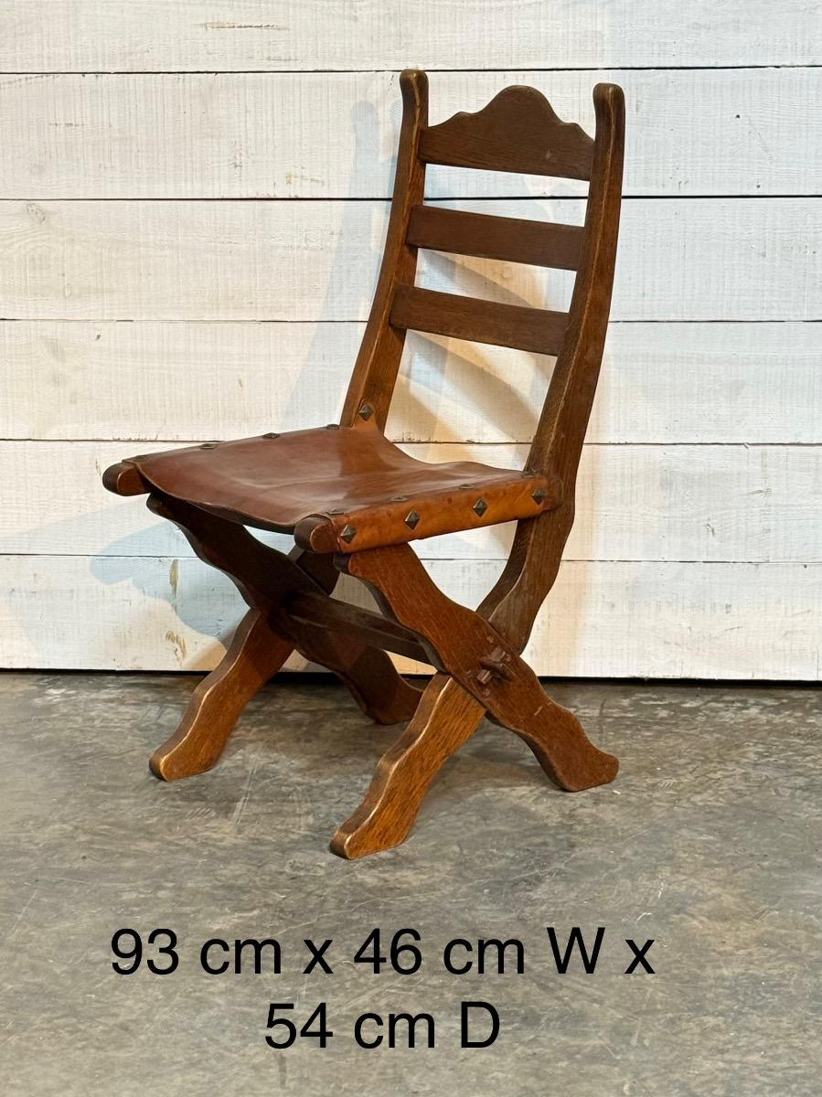 6 leather dining chairs 