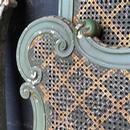 Ancien lit Transition Louis XV/XVI patiné et canné