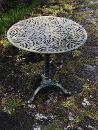 Ancienne table de jardin en fonte