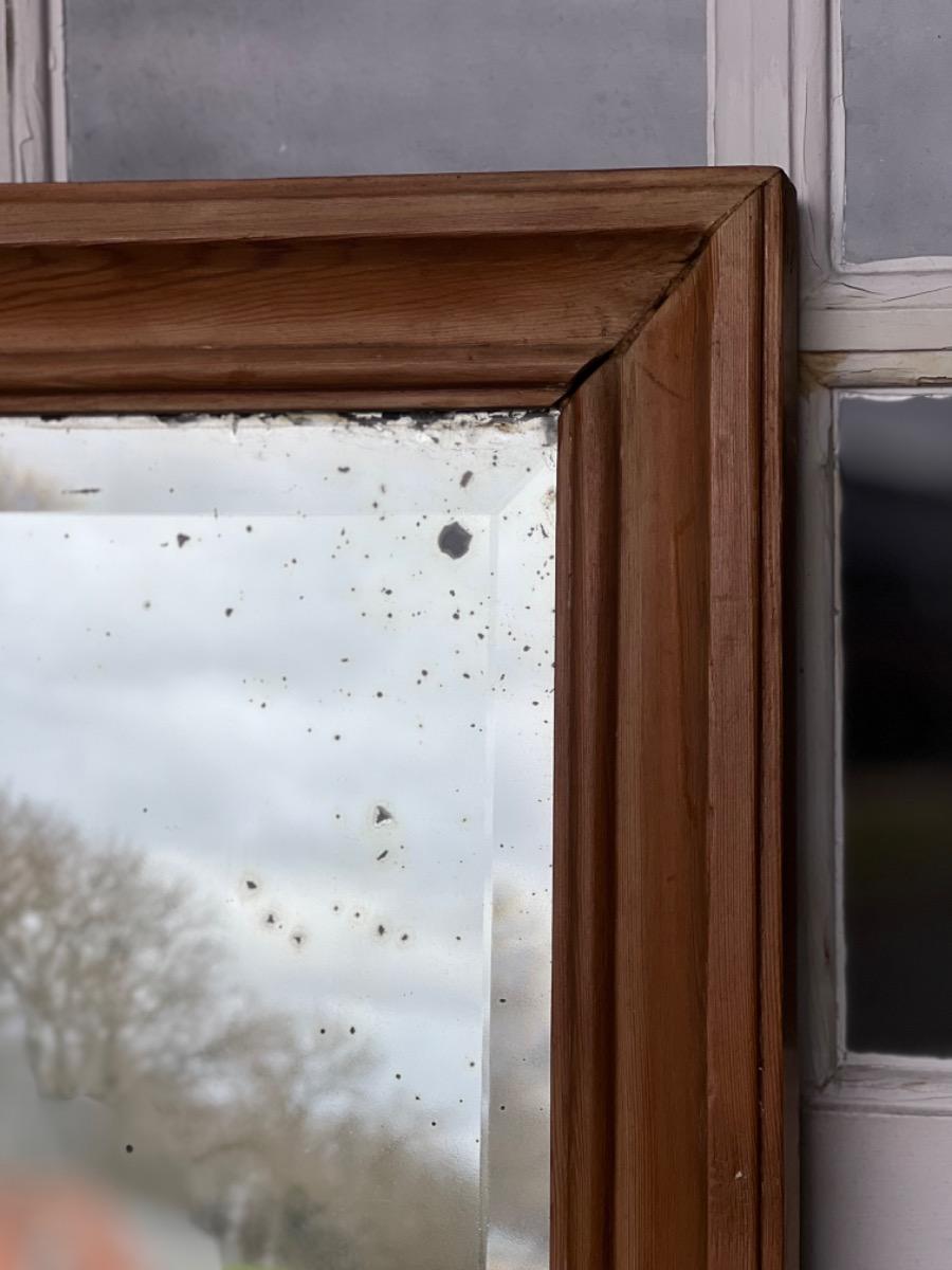 Antique bistro mirror