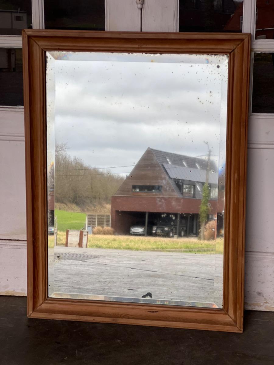 Antique bistro mirror