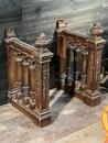 antique carved balustrades