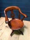 style Antique desk chair