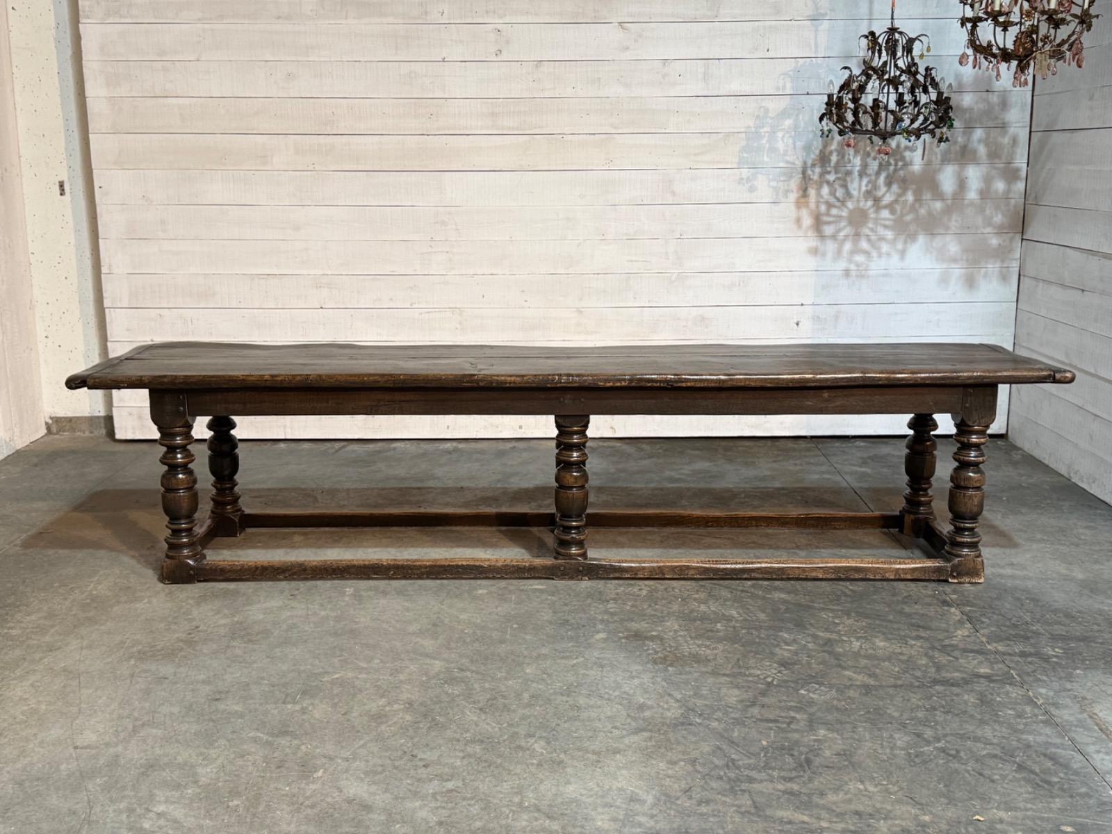 Antique english console table 