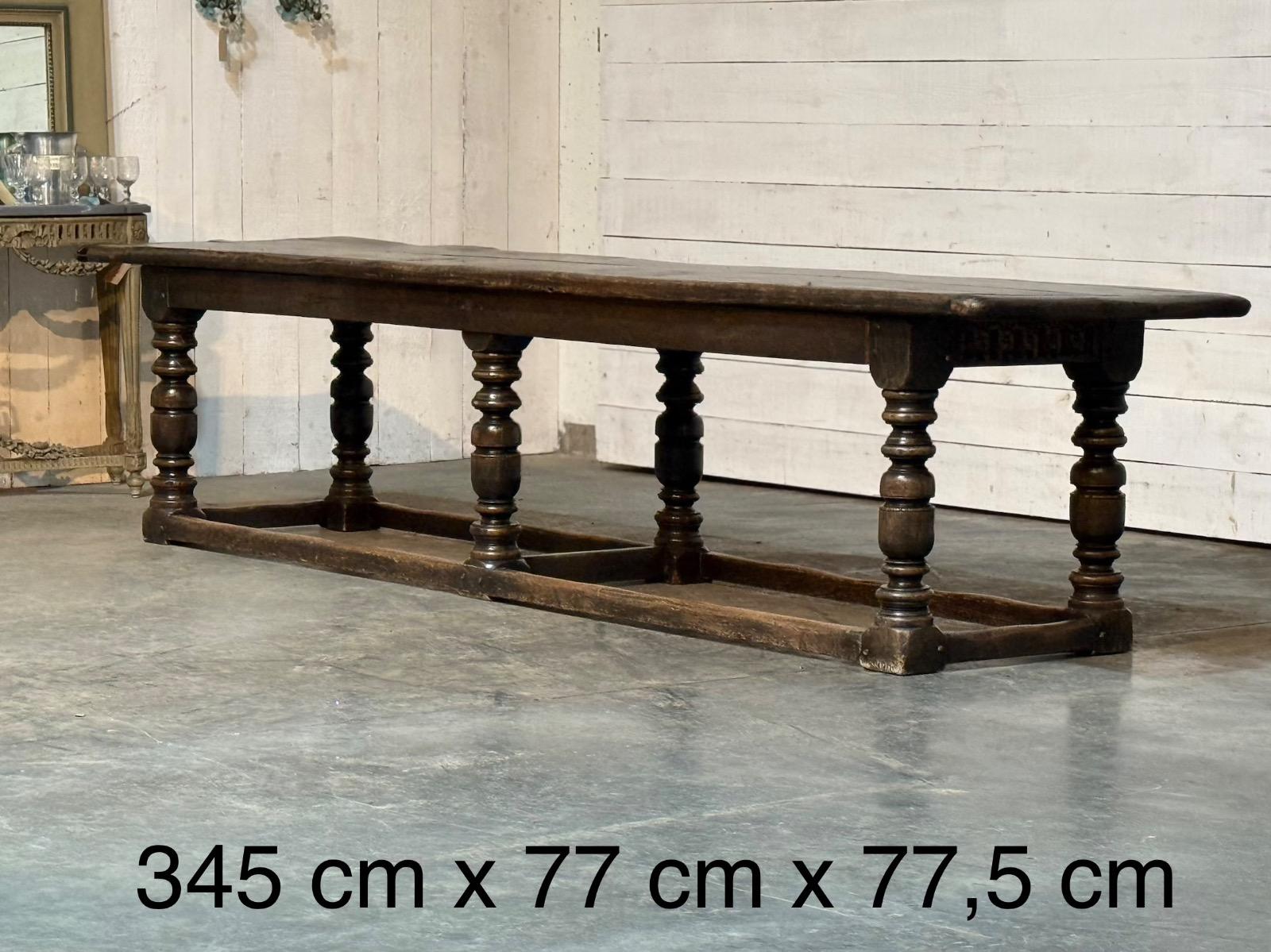 Antique english console table 