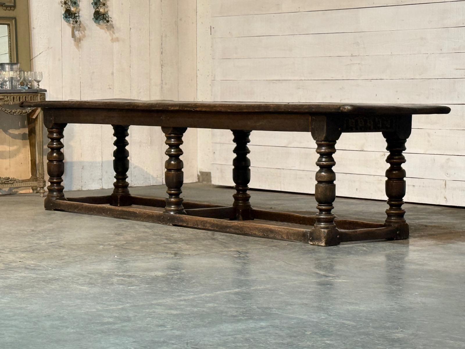 Antique english console table 