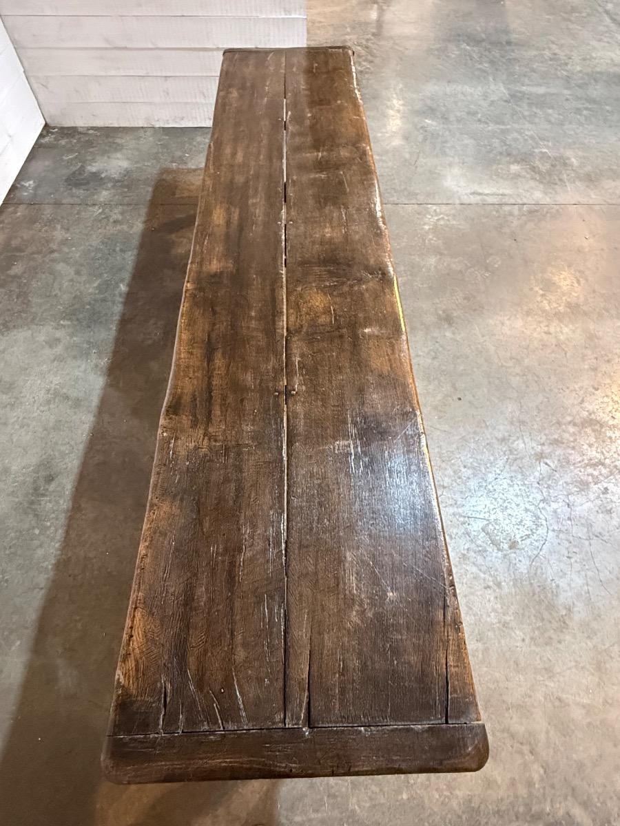 Antique english console table 