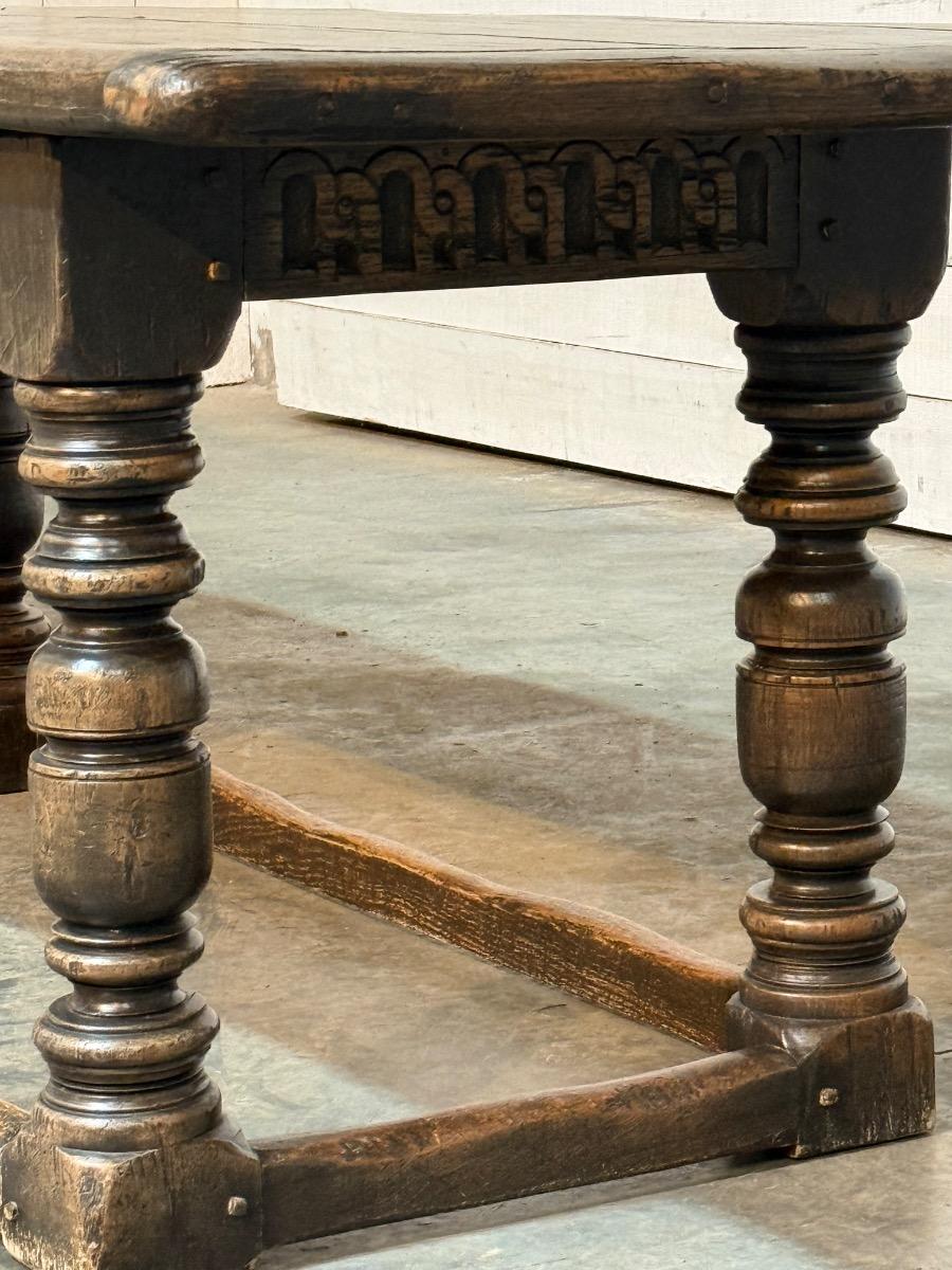 Antique english console table 