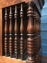style Antique french walnut pannetiere 19 th century