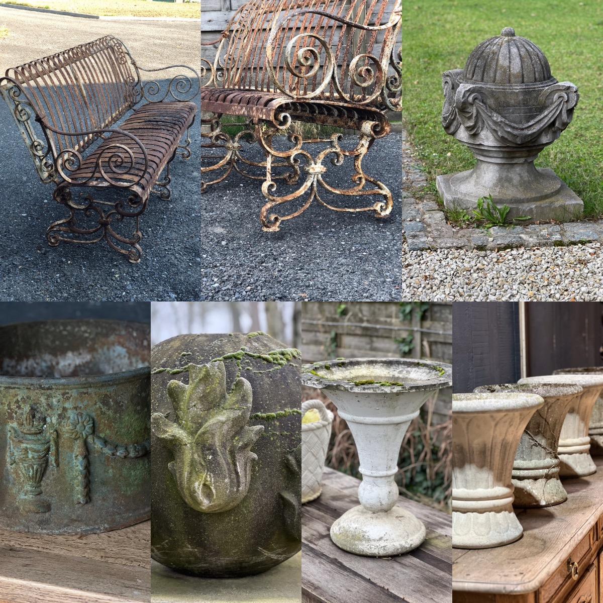 Antique Garden furnitures 