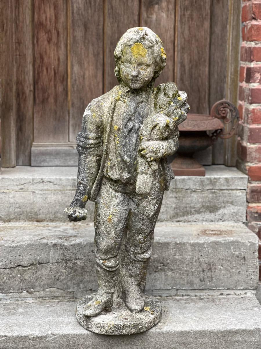 Antique garden statue 