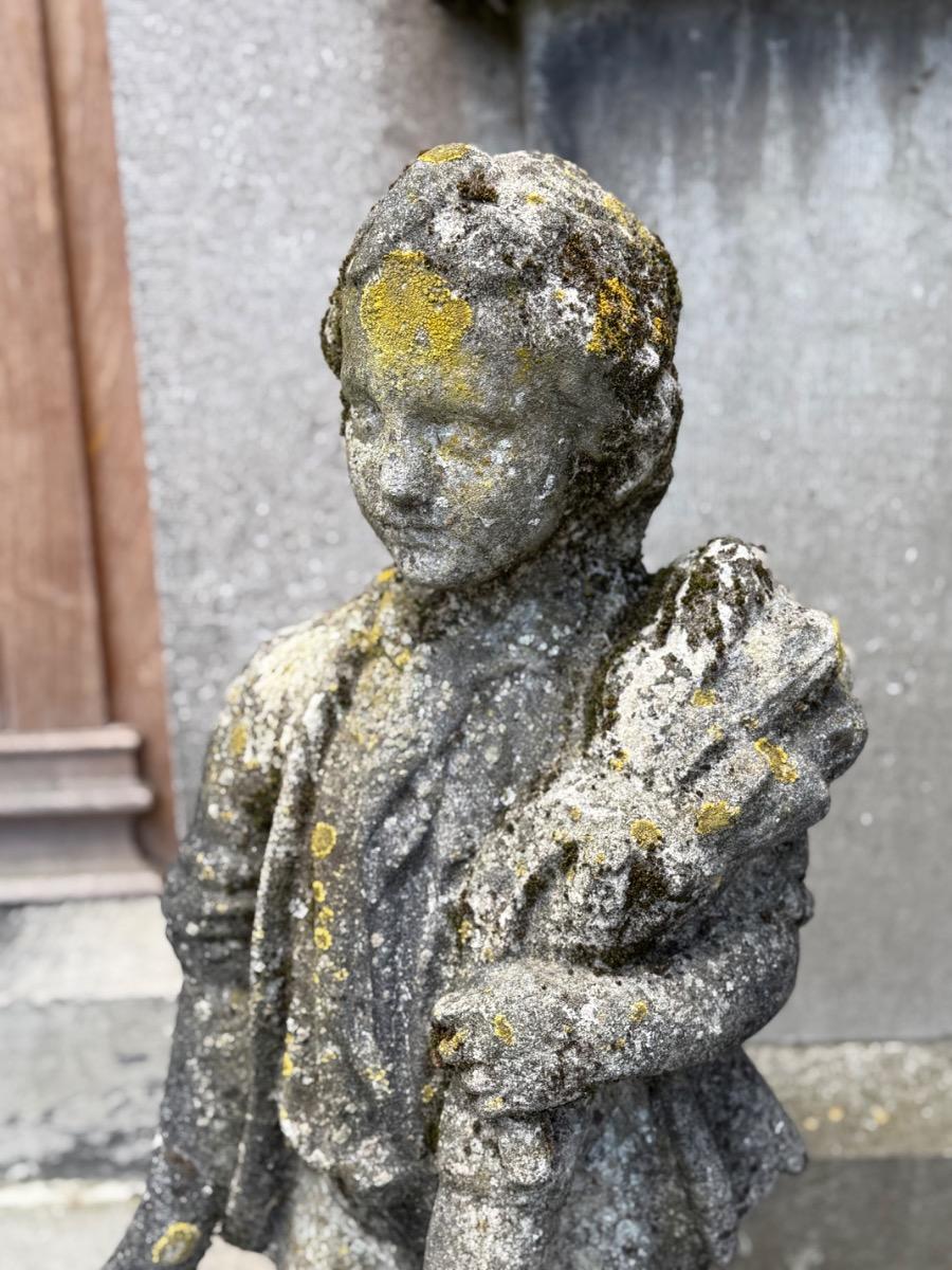 Antique garden statue 