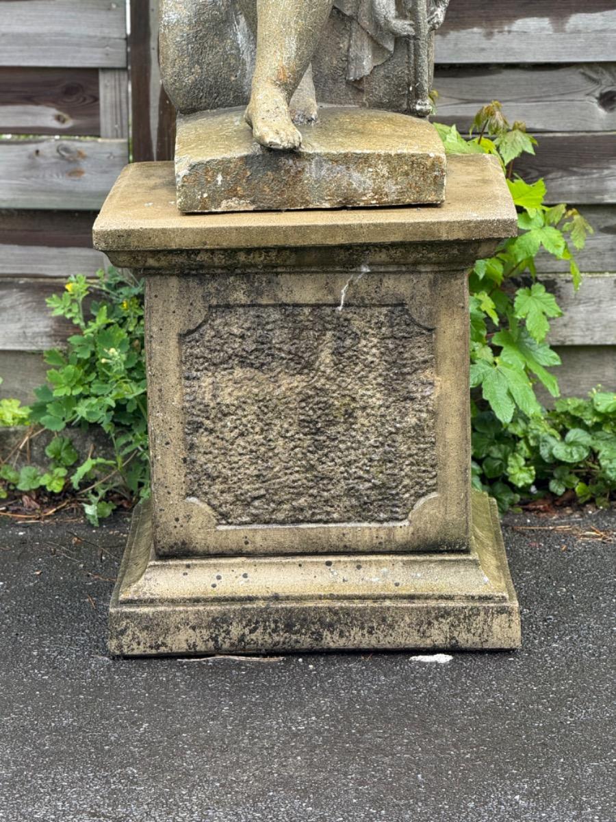 Antique garden statue 