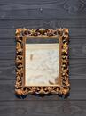 Antique gilt wood mirror 