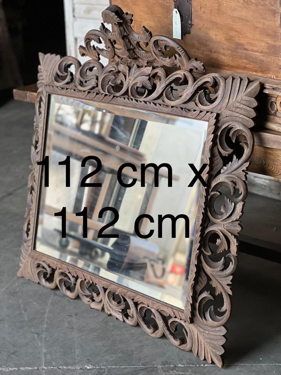 Antique landscape mirror 