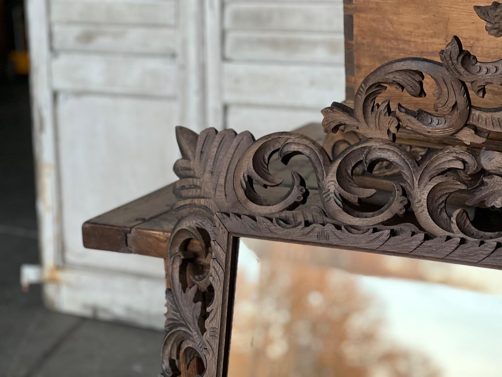 Antique landscape mirror 