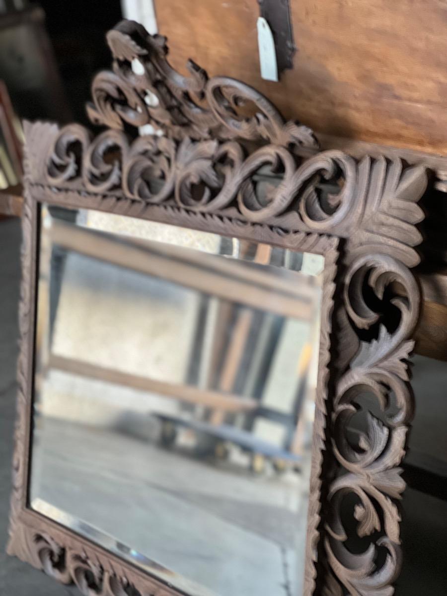 Antique landscape mirror 
