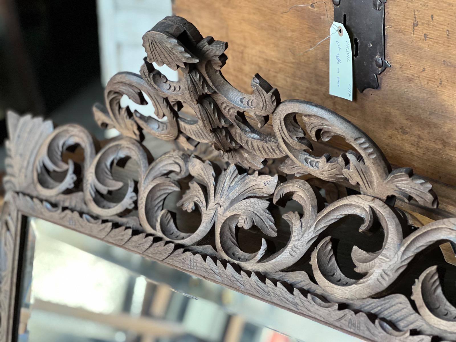 Antique landscape mirror 