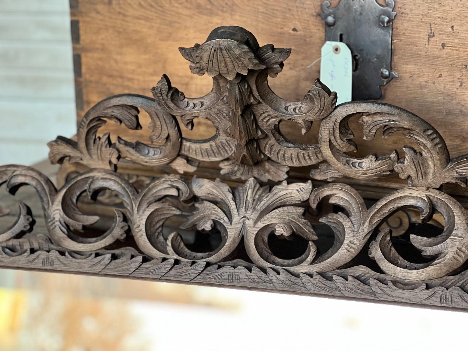 Antique landscape mirror 