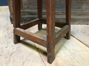 style Antique oak workshop stool