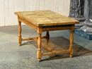 Antique parket top oak table 