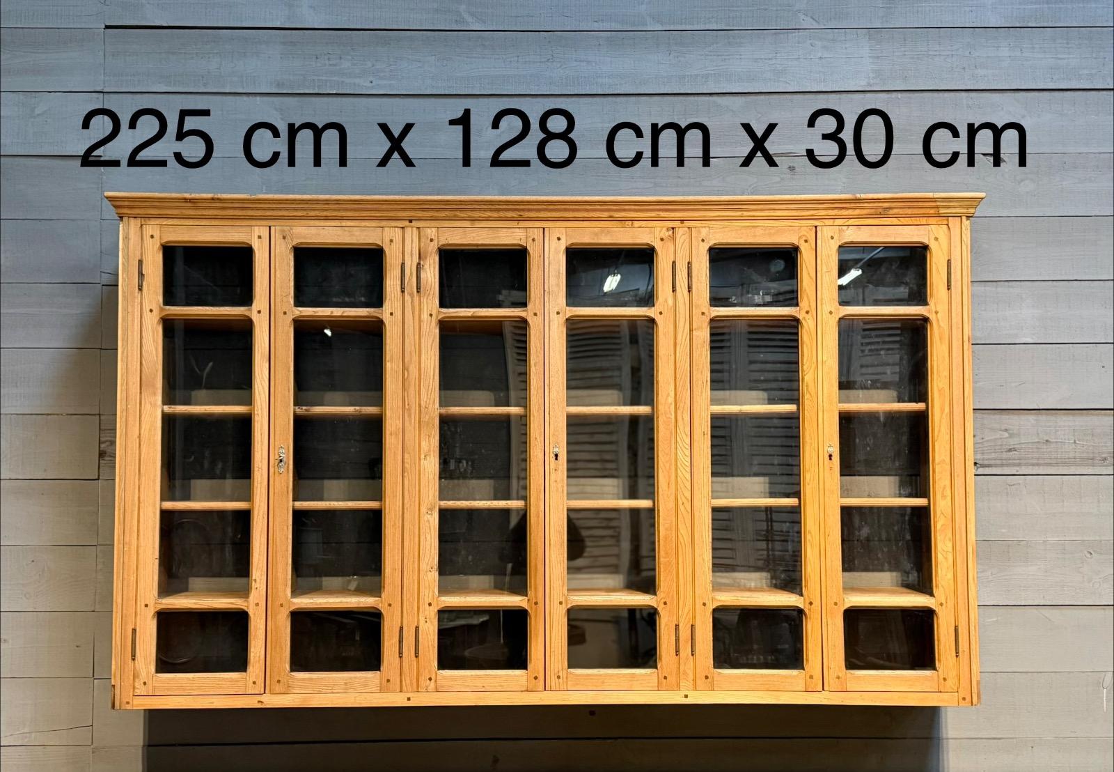 Antique school cabinet 