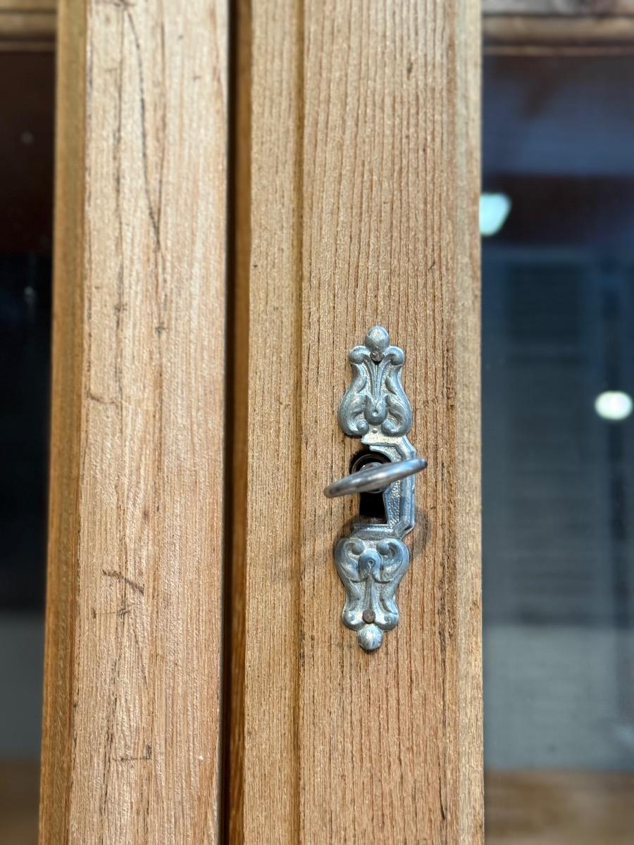 Antique school cabinet 